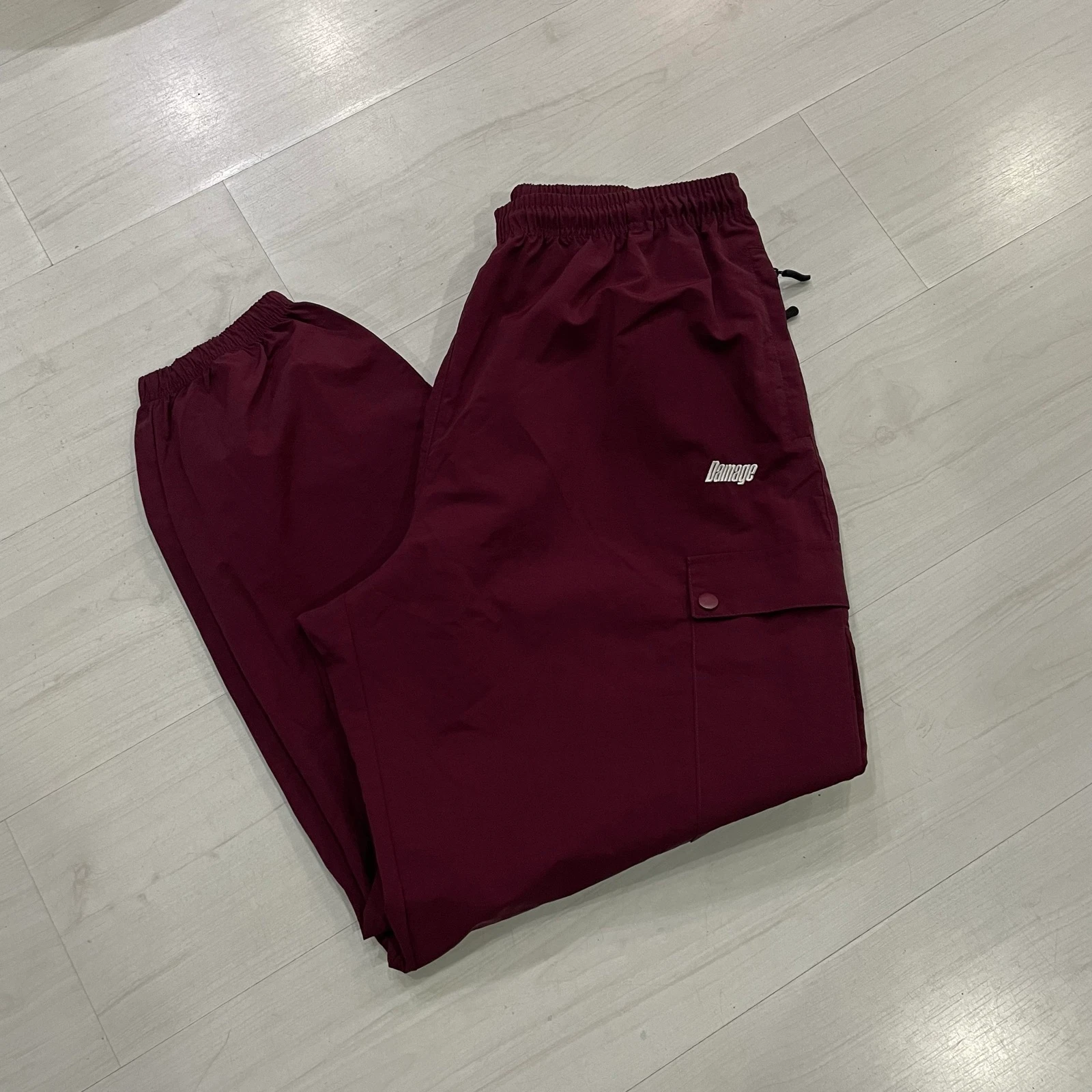 Pantalon Damage - Cargotrack Pants (Wine) – photo 4